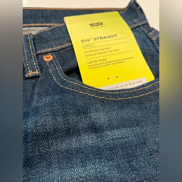 NEW Levi’s 514 Straight Flex Jeans- 32x30 - Picture 9 of 10